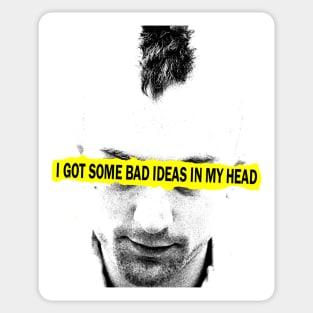 Travis Bickle bad ideas Sticker